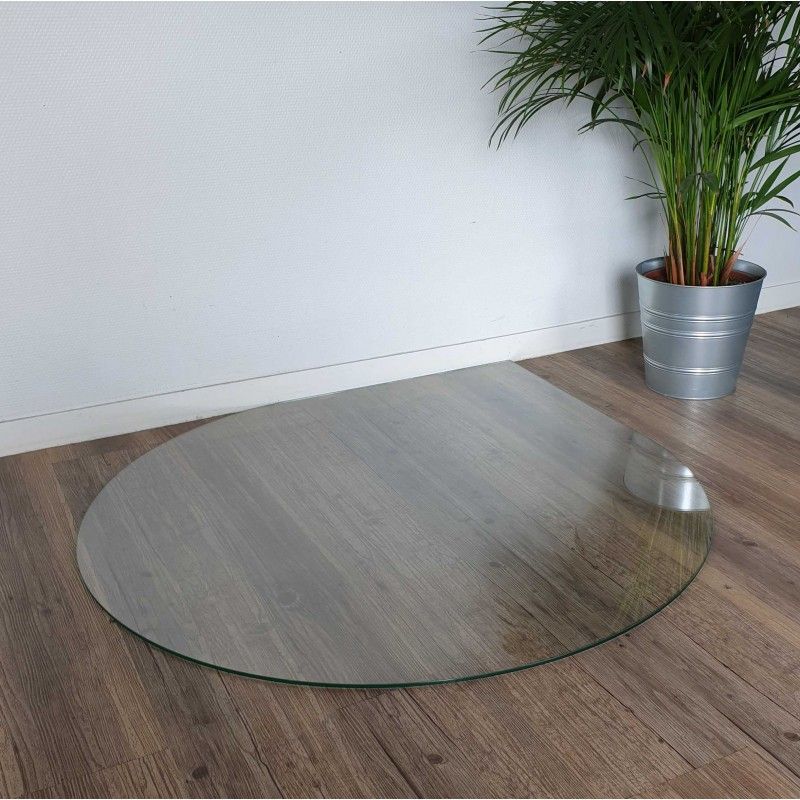 Plaque de sol verre clair goutte d'eau 1000 x 1000 mm, rayon 500 mm (réf 111591040) Plaque de sol verre clair goutte d'eau 1000 x 1000 mm, rayon 500 mm (réf 111591040)
