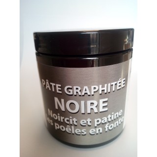pate rénovateur graphite noire fonte poele
