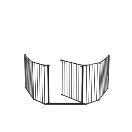 Garde-Poêle De Sécurité STOVE WARRIOR SW3 - Protection Enfants, Neuf, Acier Noir