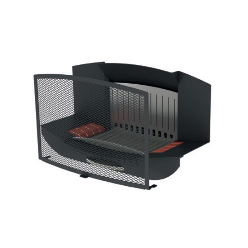 Pare feu pour insert de cheminée foyer ouvert - Modèles disponibles