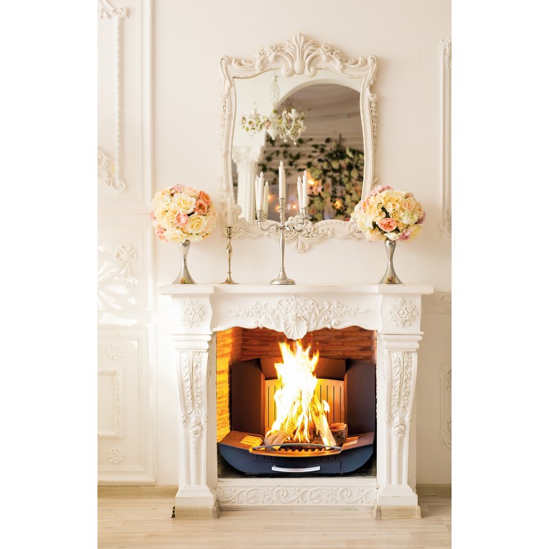 Custom Fireplace Insert for Open Hearth Custom Fireplace Insert for Open Hearth