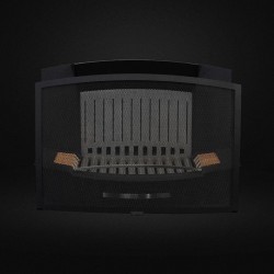 Fireplace Insert Open Hearth Fire Screen