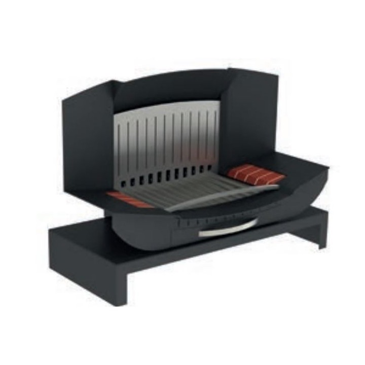 Socle pour insert ouvert - Confort et tirage améliorés