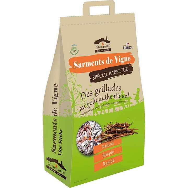 Sarmientos de vid para barbacoa y chimenea - Capska