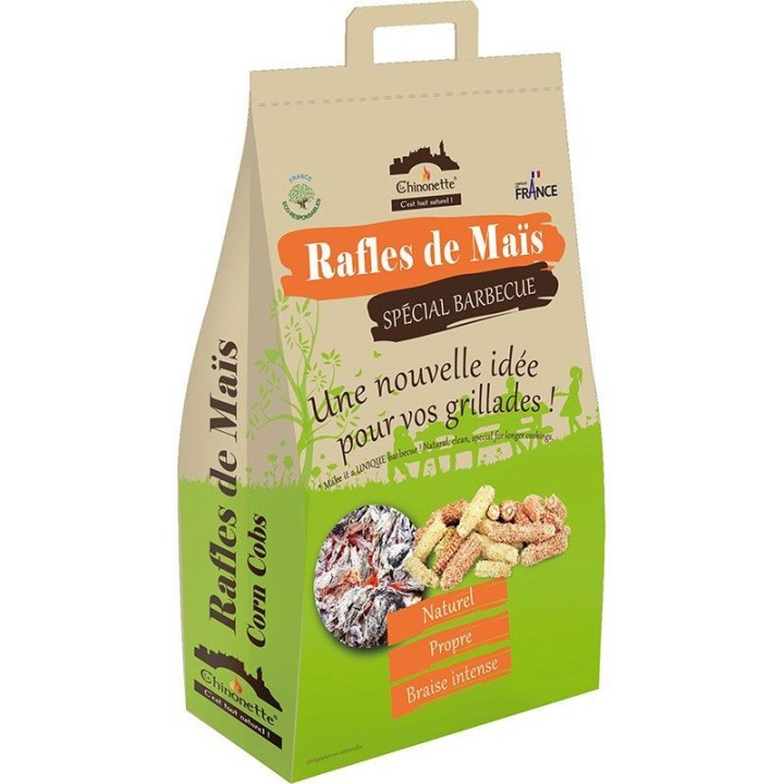 Allume-feu Rafle de Maïs 4kg : Écologique et sans Odeur - Capska