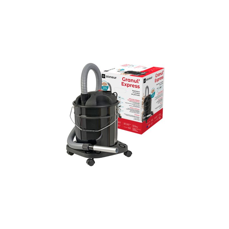 Aspirateur pour cendres de granulés - Granul'Express