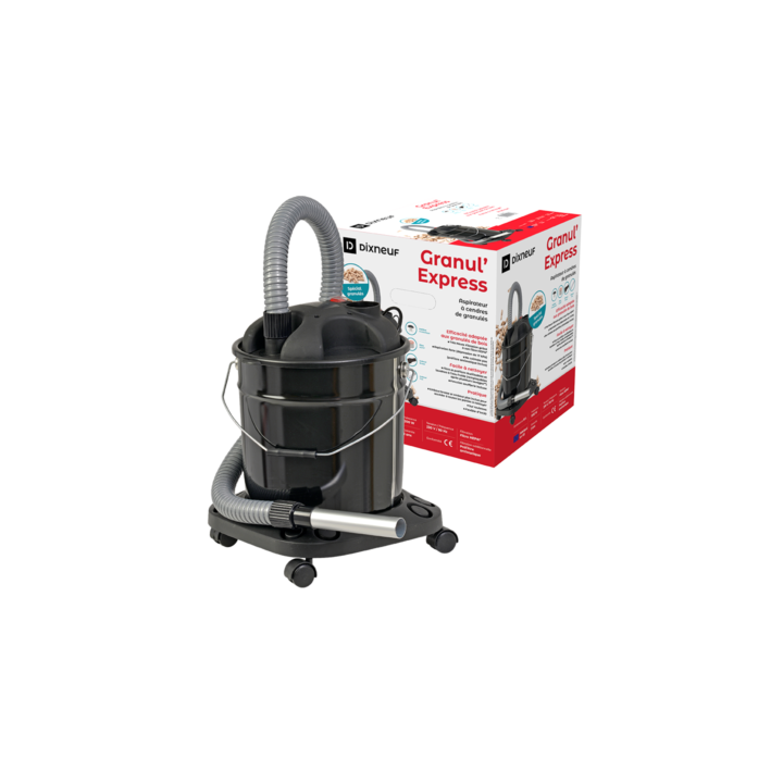 Aspirateur pour cendres de granulés - Granul'Express