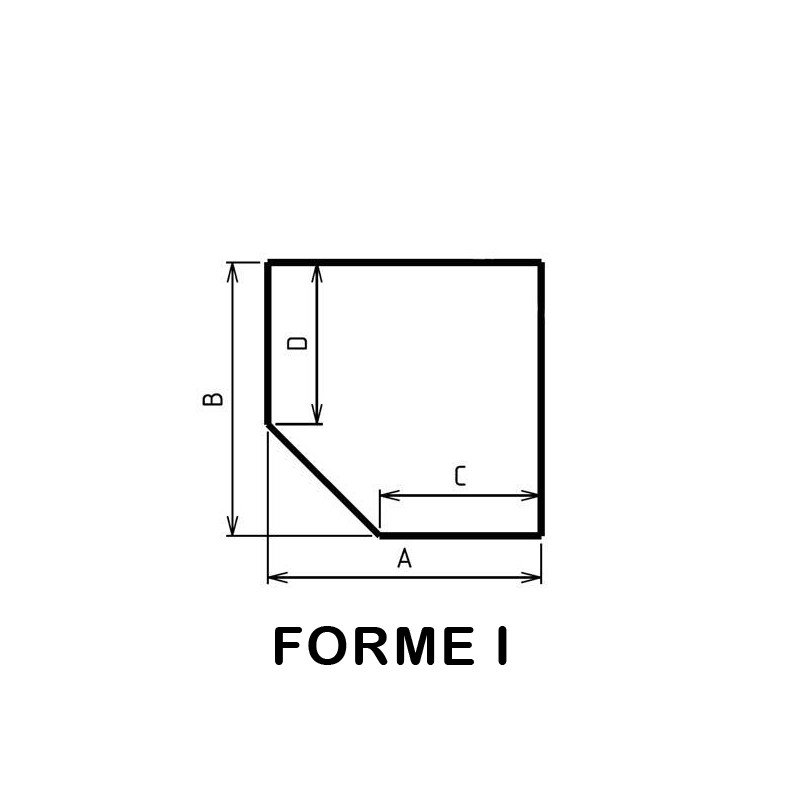 Pentagone - 1000 X 1000 mm