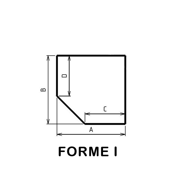 Pentagone - 1000 X 1000 mm