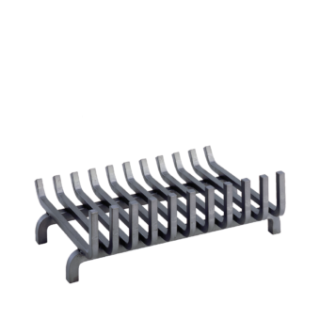 Coquille Abaque Grise 9 Barres - L 51 Cm