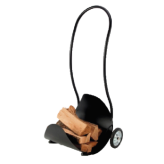 Chariot A Bois Sherpa Noir