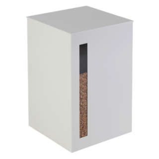 Titan White Pelletlager für Kamine und Holzöfen - Capska