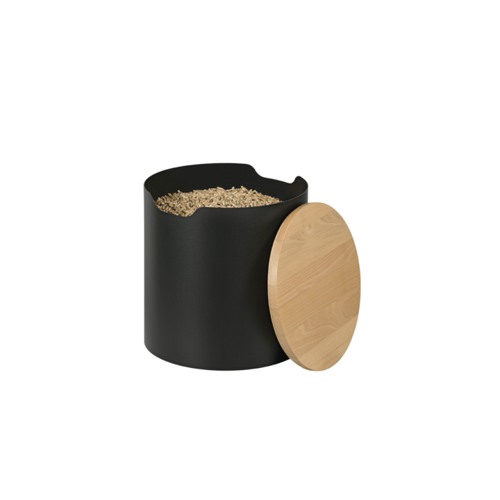 Pellet Barrel Storage for Fireplaces and Wood Stoves - Capska