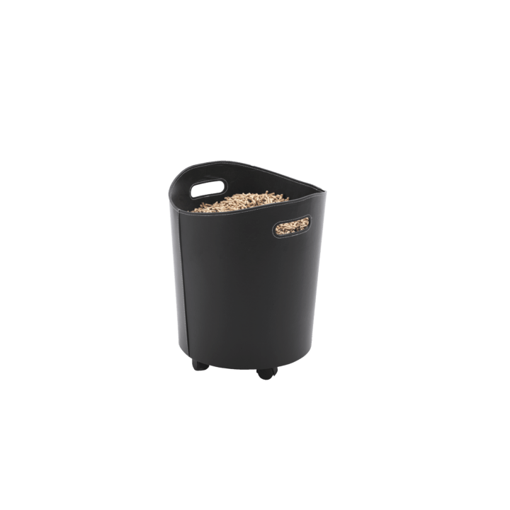 Omega Black Pelletspeicher für Kamine und Holzöfen - Capska