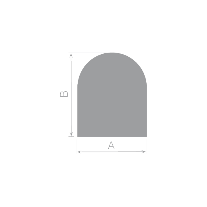 Plaque de sol rectangle arrondi poêle bois 1200x1000 - Capska