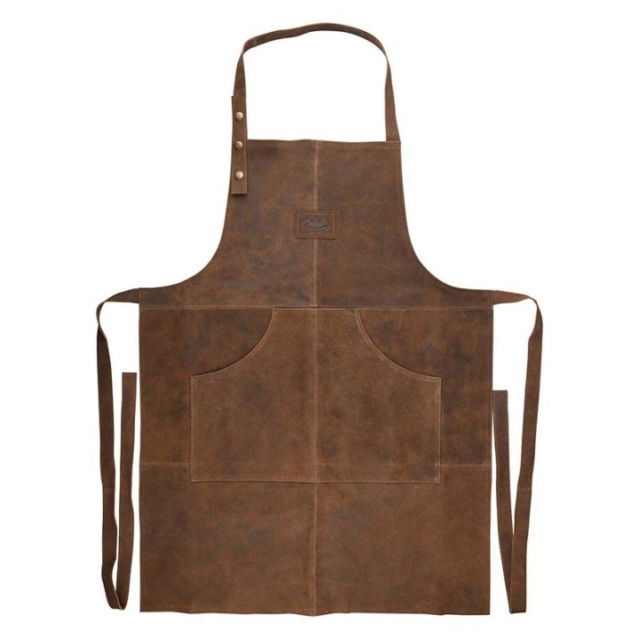 Leder-Tablier für BBQ und Grill - Capska