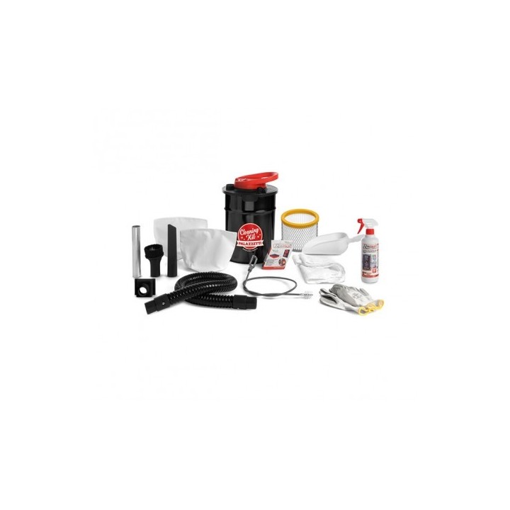 Kit di pulizia completo per stufa con aspiratore - Capska