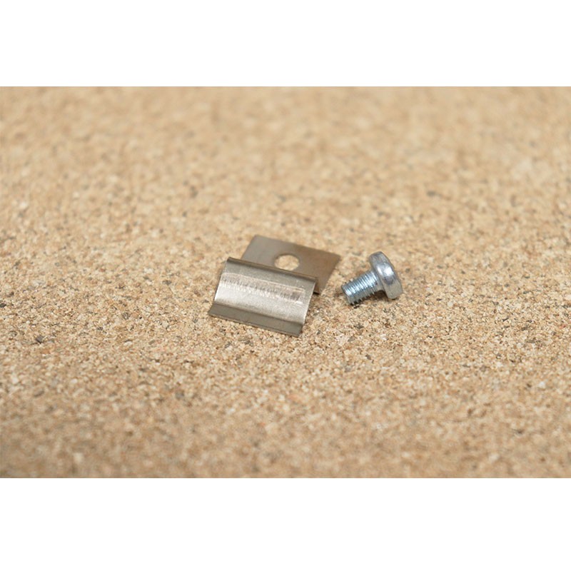 Clam Vitre 20 x 15 Plié with INVICTA Screws (Unit Sold)