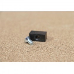 Clam de vitre foyer - 20 x 10 x 10 mm