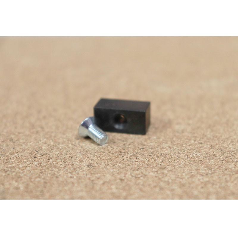Clam de vitre foyer - 20 x 10 x 10 mm