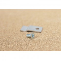 Fixe vitre SUPRA réf 20407 - 31 x 16 mm