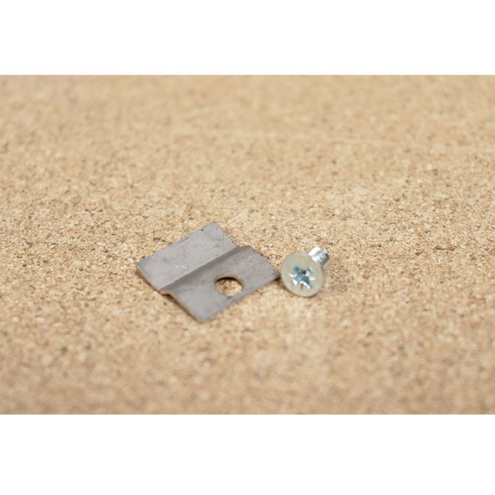 Fijador de vidrio SUPRA 84718 - 23 x 20 mm | Capska