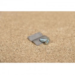Fixe vitre SUPRA réf 84718 - 23 x 20 mm (vendu à l'unité avec une vis)