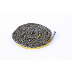 Self-adhesive flat gasket (grey) 7 x 3 mm - 2.50 m