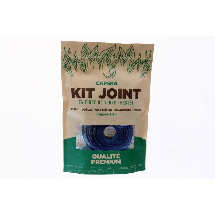 Junta plana autoadhesiva (negra) 20 x 1.2 mm - 2.50 m - Capska