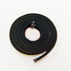 Self-adhesive flat gasket 8 x 2 mm - sold by the metre