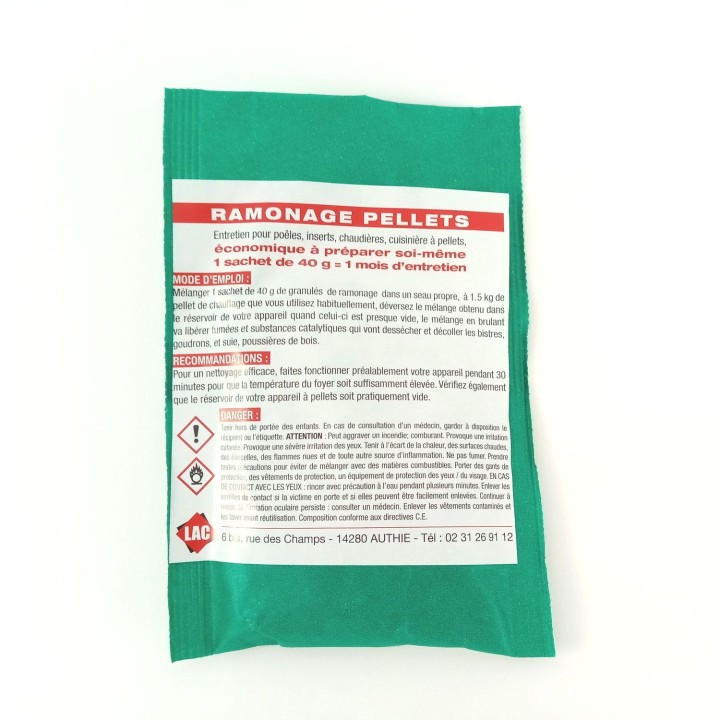 Hochwertige Granulés de Ramonage für Pelletöfen