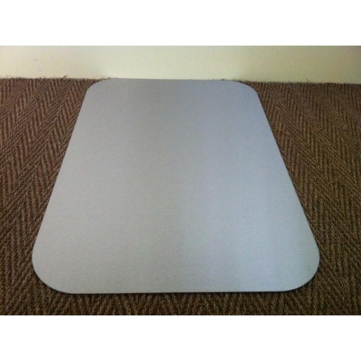 Placa de suelo cuadrada de acero inoxidable 1000x1000mm - Capska