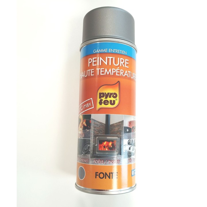 Vernice alta temperatura aérosol colore ghisa - 400ml