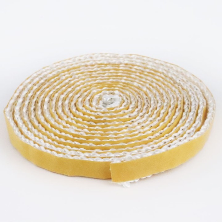 Selbstklebende Flachdichtung (weiß) 10 x 2 mm - 2,50 m - Capska