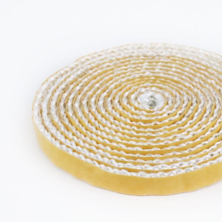 Junta plana autoadhesiva (blanc) 10 x 2 mm - 2,50 m - Capska