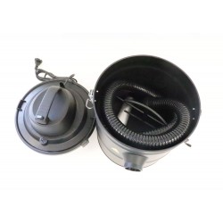 Les produits   Accessoire cheminée et poêle - Aspirateur à  cendres motorisé 18L - tuyau 1m