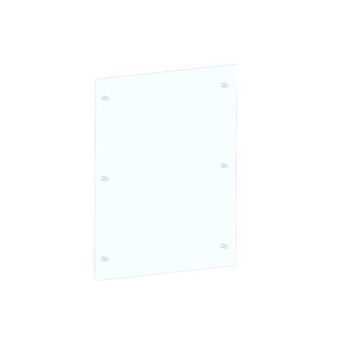 Set di 2 protezioni in vetro per pareti 800X1200 Protezione per pareti - Capska