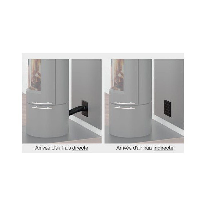 Protección de pared lisa de 81 x 120 cm, protección central de pared - Capska