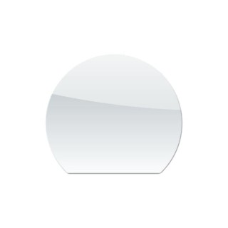 Round Floor Plate Cut 110X95 Cm Glass Floor Plate - Capska