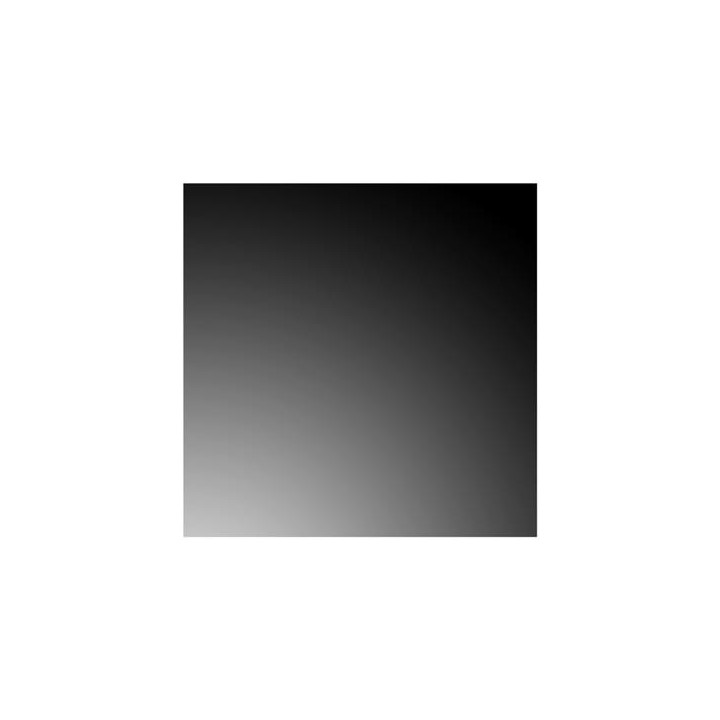 Quadratische Reflection-Bodenplatte 80 x 80 cm, lackierte Glasbodenplatte – Capska