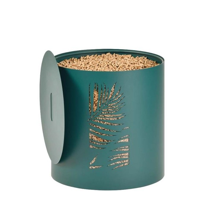 Dipòsit de pellets Flores Verd: Emmagatzematge modern - Capska