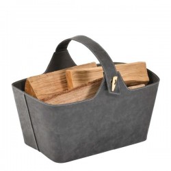 Cesta Yotta gris antracita