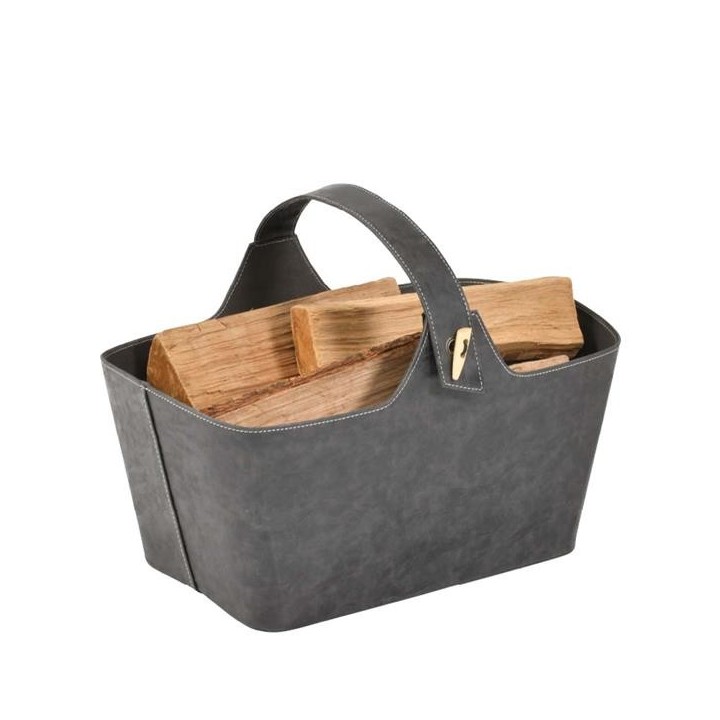 Contenedor de madera Yotta gris antracita - Capska