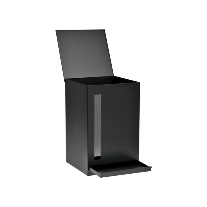 Titan Black Pellet Reserve: High Capacity storage Bin - Capska