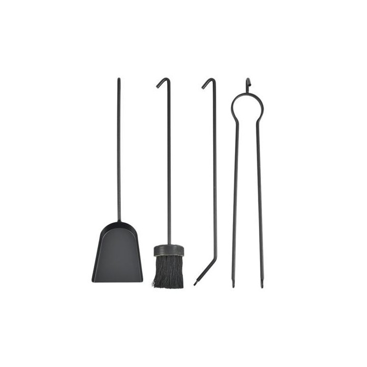 Portalegna Duo Loft con Accessori Camino servitore - Capska