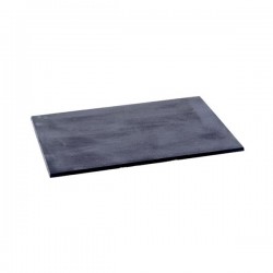 Placa de ferro colat llis 80 cm - H. 50 cm - gruix 10 mm