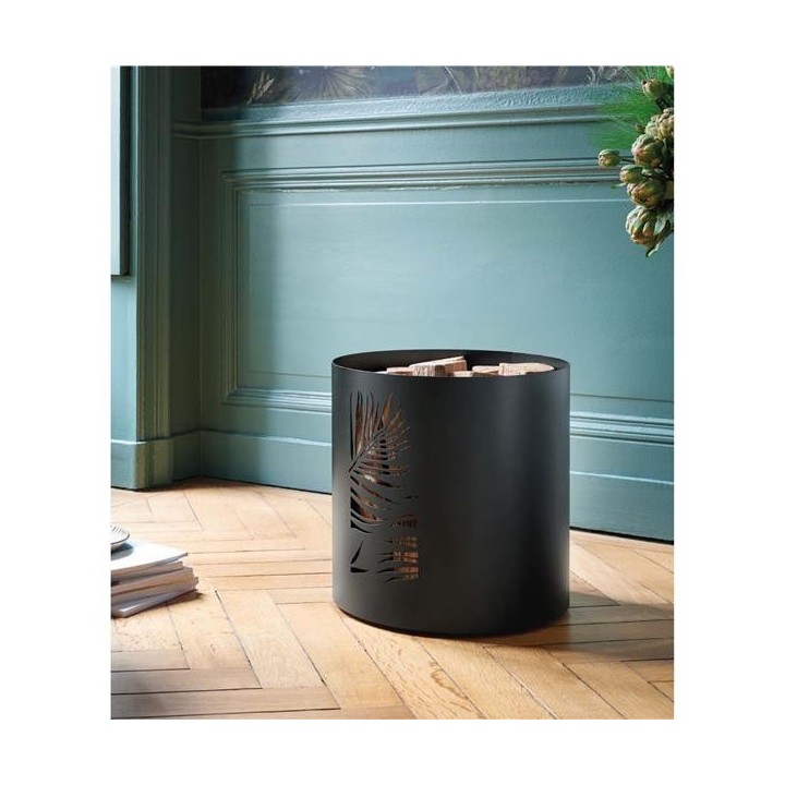 Portalegna Borneo Nero Smerigliato Dixneuf 40cm - Fabbricazione Francia