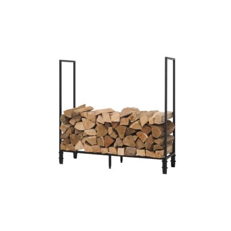 Range-bûches Extérieur Toboli – 133x83x185 Cm, Charge 1500 Kg, Avec Housse - 4