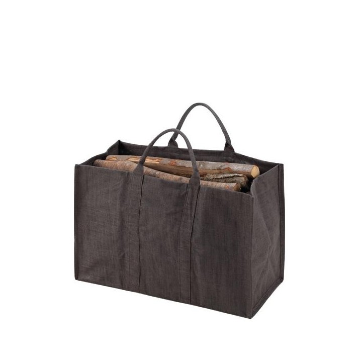 Range-bûches Naturéo Gris pour cheminée et poeles à bois - Capska