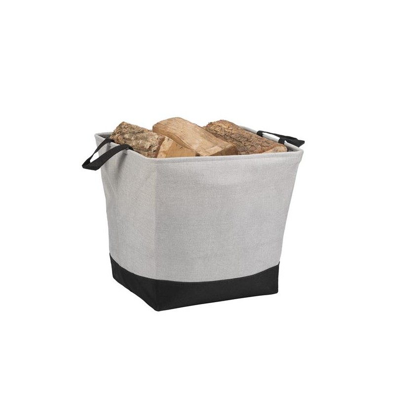 Bolsa Belagio de Poliéster Gris - Dixneuf para Chimenea